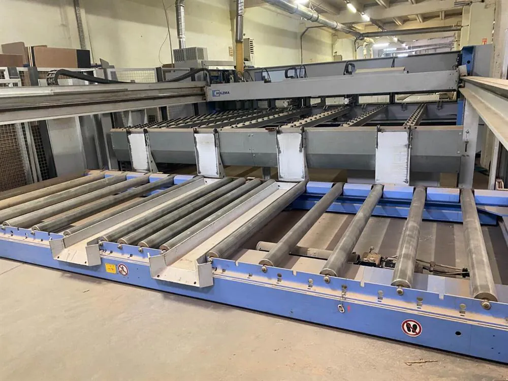 Homag Holzma Optimat HPL 430/43/22 Asansörlü Yandan Yüklemeli Panel Ebatlama Makinesi (2012) — 6/8