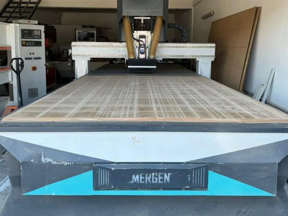 Mergen Cnc 2165 Çift Tabla CNC Makinesi (2017) — 5/13