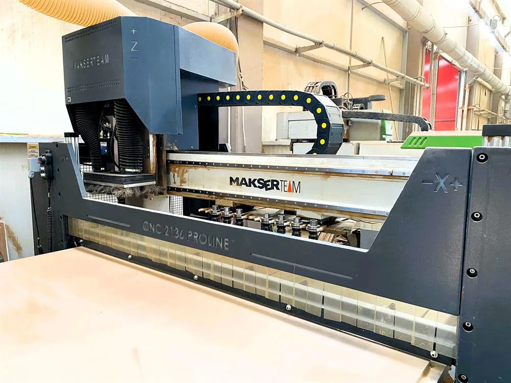 Makser Makine Proline 2136 Düz Tabla CNC Makinesi (2019) — 7/18