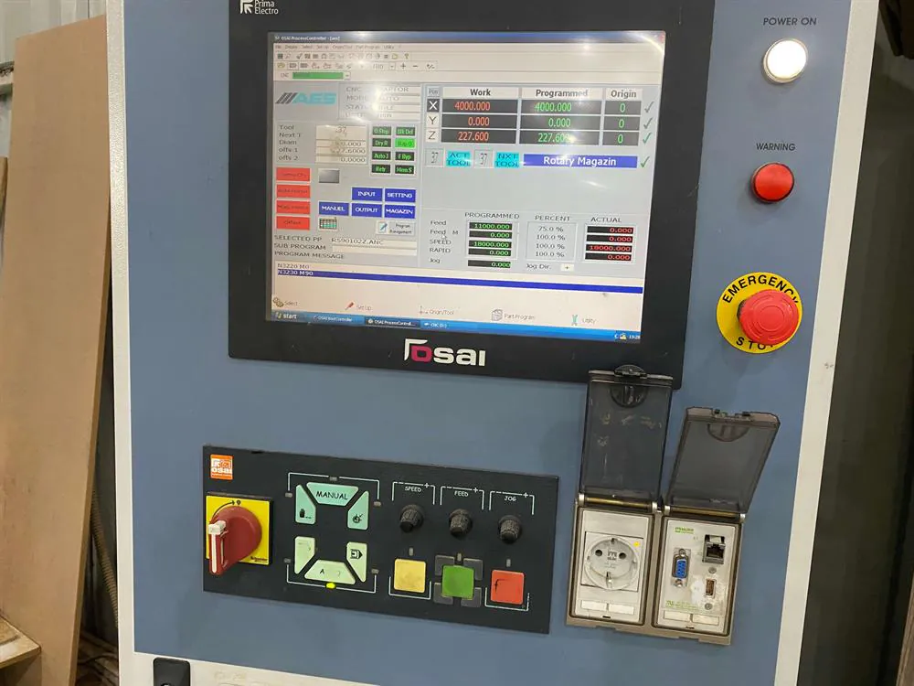 AES Raptor 2142 Düz Tabla CNC Makinesi (2012) — 6/11