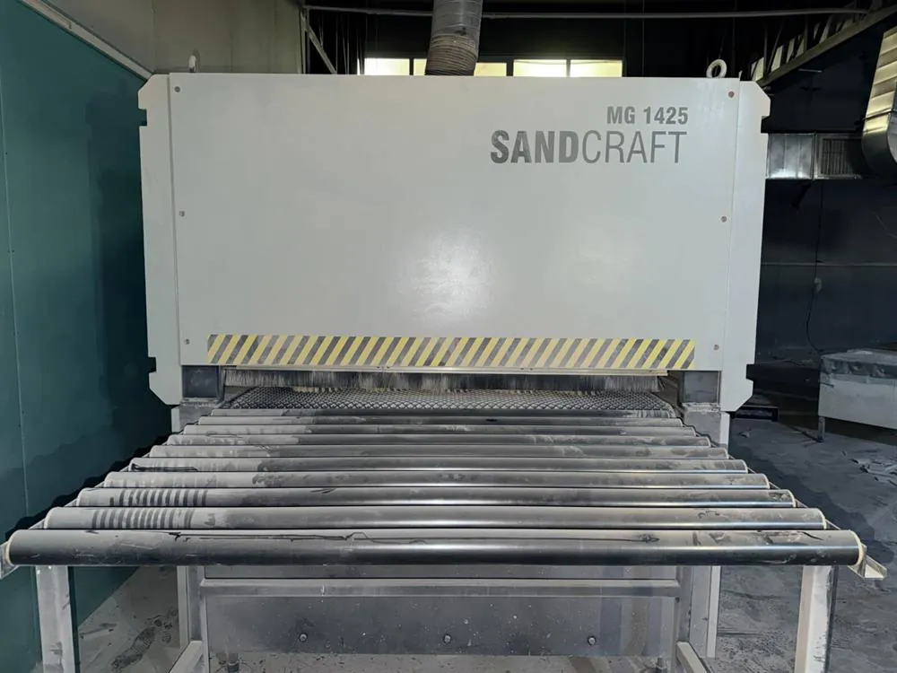 Mısırlı Sandcraft 1425 Geniş Bant Zımpara Makinesi (2017) — 3/9