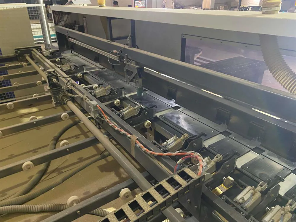 Törk Makine Mp 70 Rsx Önden Yüklemeli Panel Ebatlama Makinesi (2023) — 11/12