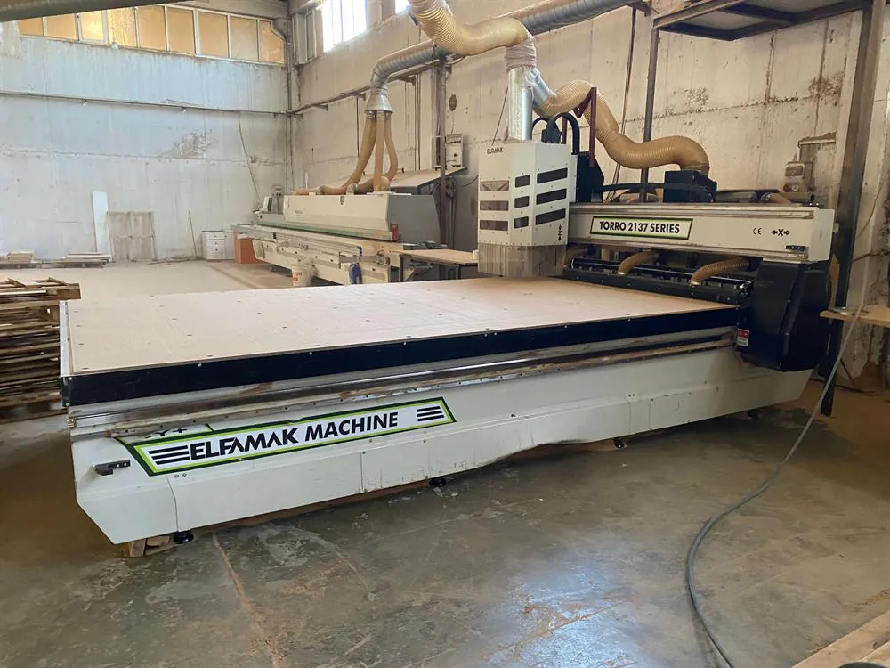 Elfamak Torro 2137 Düz Tabla CNC Router (2020) — 2/13