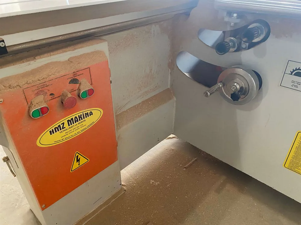 Özhür Makine 380 Çizerli Yatar Daire Testere (2018) — 6/8