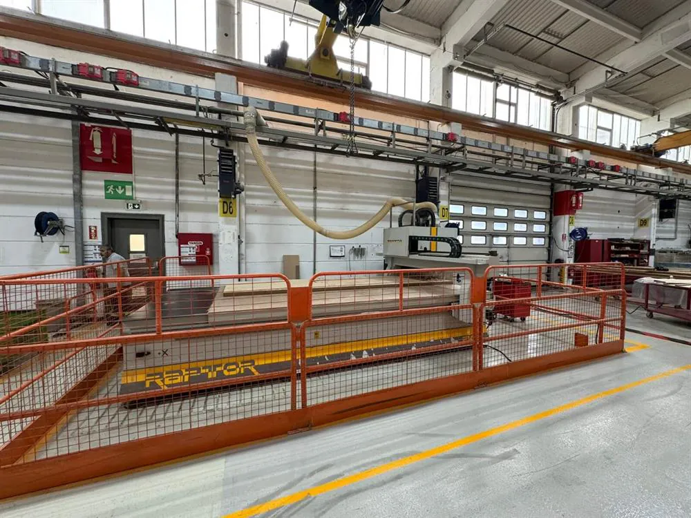 AES Raptor 2142 Düz Tabla CNC Makinesi (2015) — 7/8