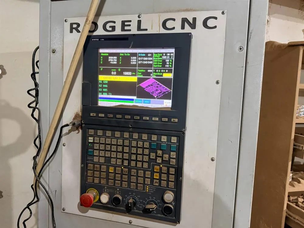 Rogel 2228 RW Düz Tabla CNC Makinesi (2016) — 6/9