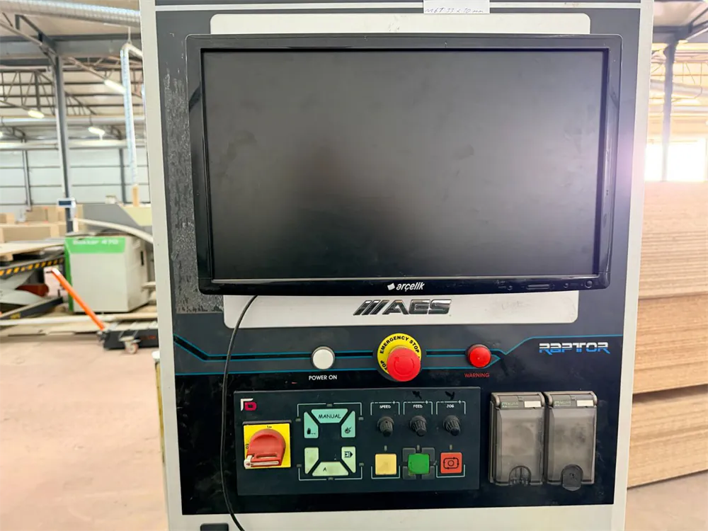 AES Raptor 2142 CNC Nesting Makinesi (2017) — 12/12