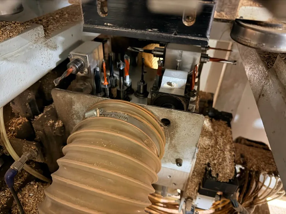 Omaksan Holemaster 1650 CNC Delik Makinesi (2015) — 7/7