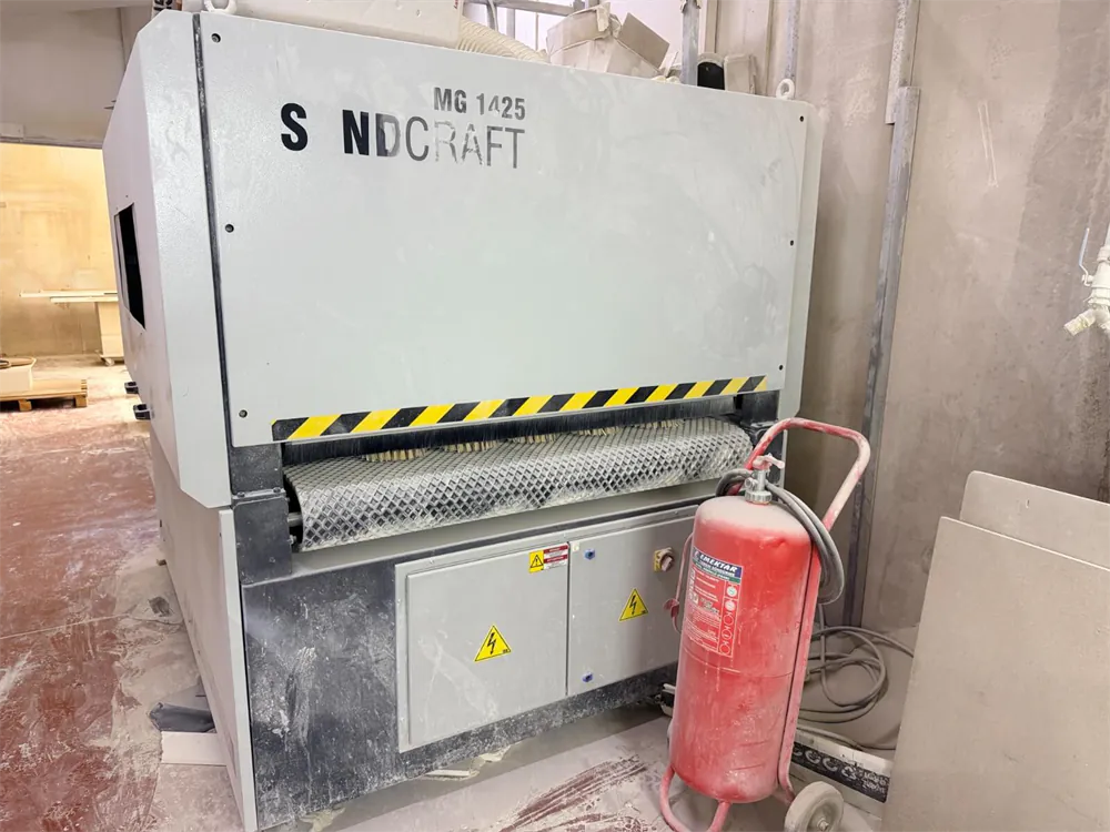 Mısırlı Makine Sandcraft 1425 Geniş Bant Zımpara Makinesi (2019) — 2/14
