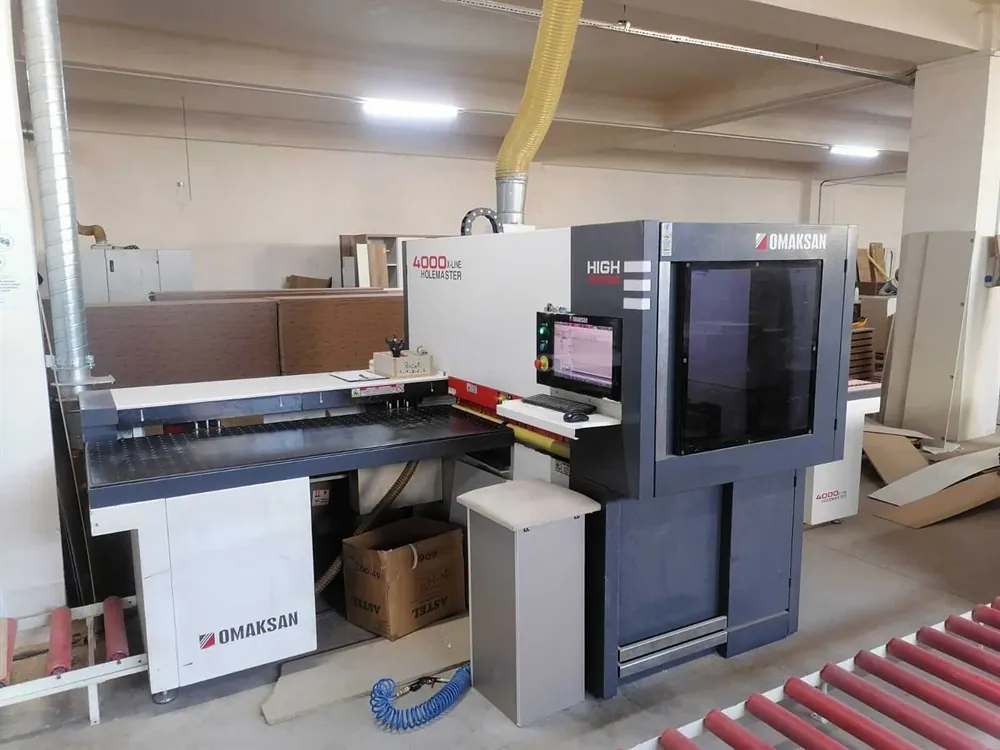 Omaksan 4000 X-Line CNC Delik Makinesi (2020) — 2/7