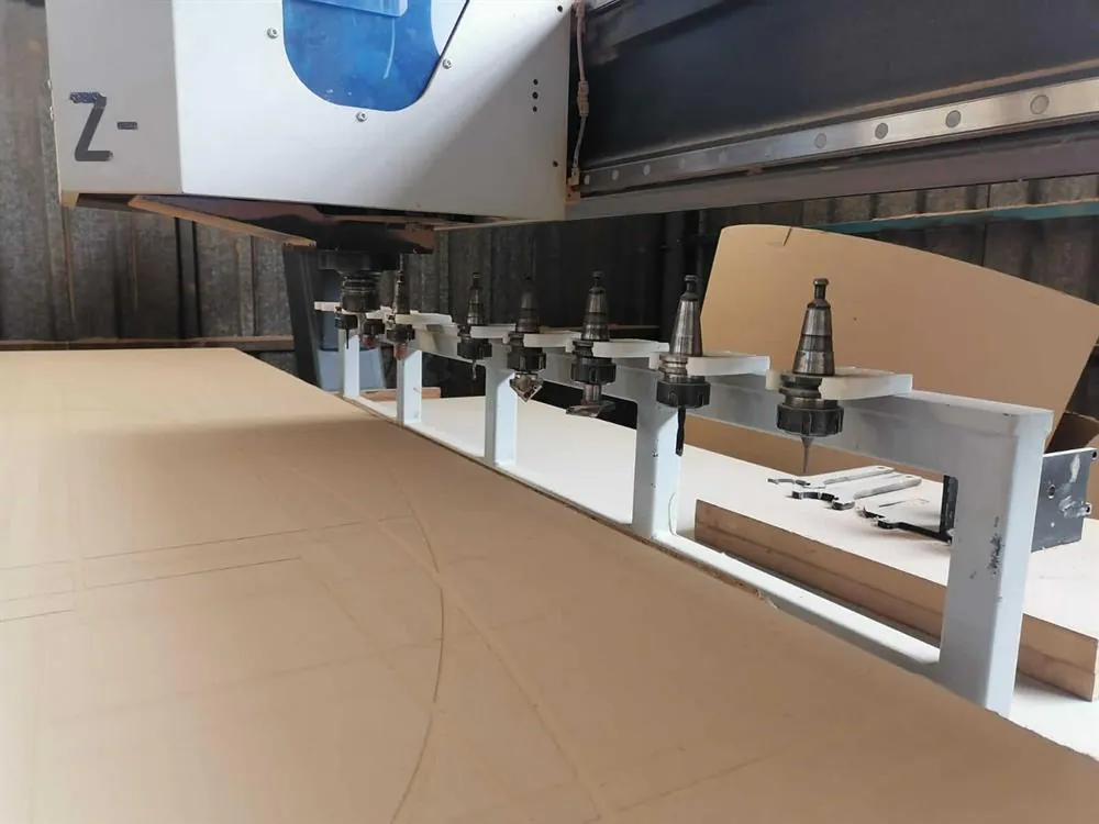 Nesto Fuerte 2128 Flat CNC Nesting Makinesi (2021) — 10/10