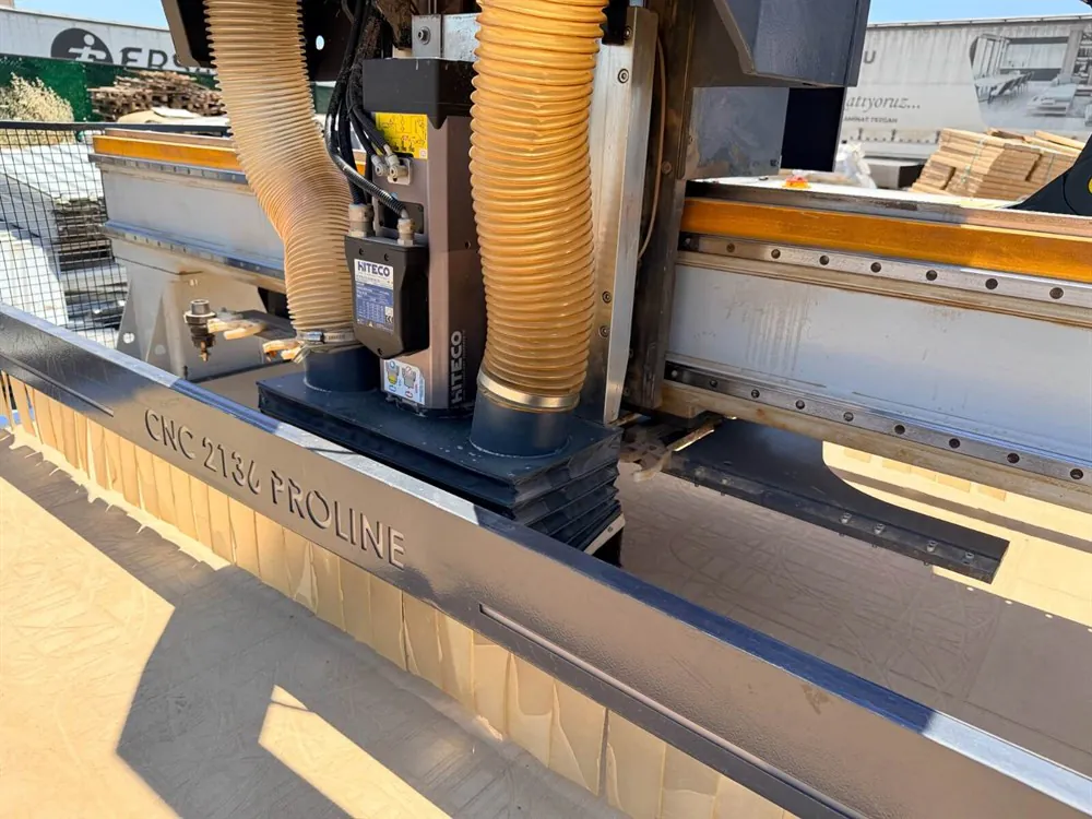Makser Makine Proline 2136 Düz Tabla CNC Makinesi (2021) — 9/9