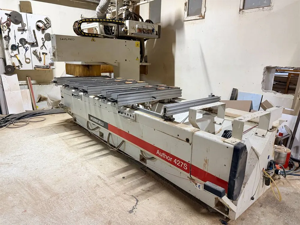 SCM Morbidelli Author 427 S CNC İşleme Merkezi (2002) — 2/10
