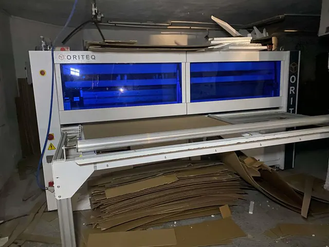 Orimak Makine Oriteq 2 Karton Kesim Makinesi (2021)