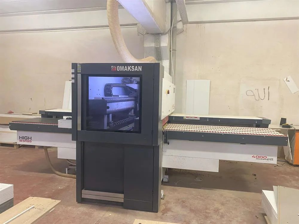 Omaksan 4000 X-Line CNC Delik Makinesi (2021) — 3/12