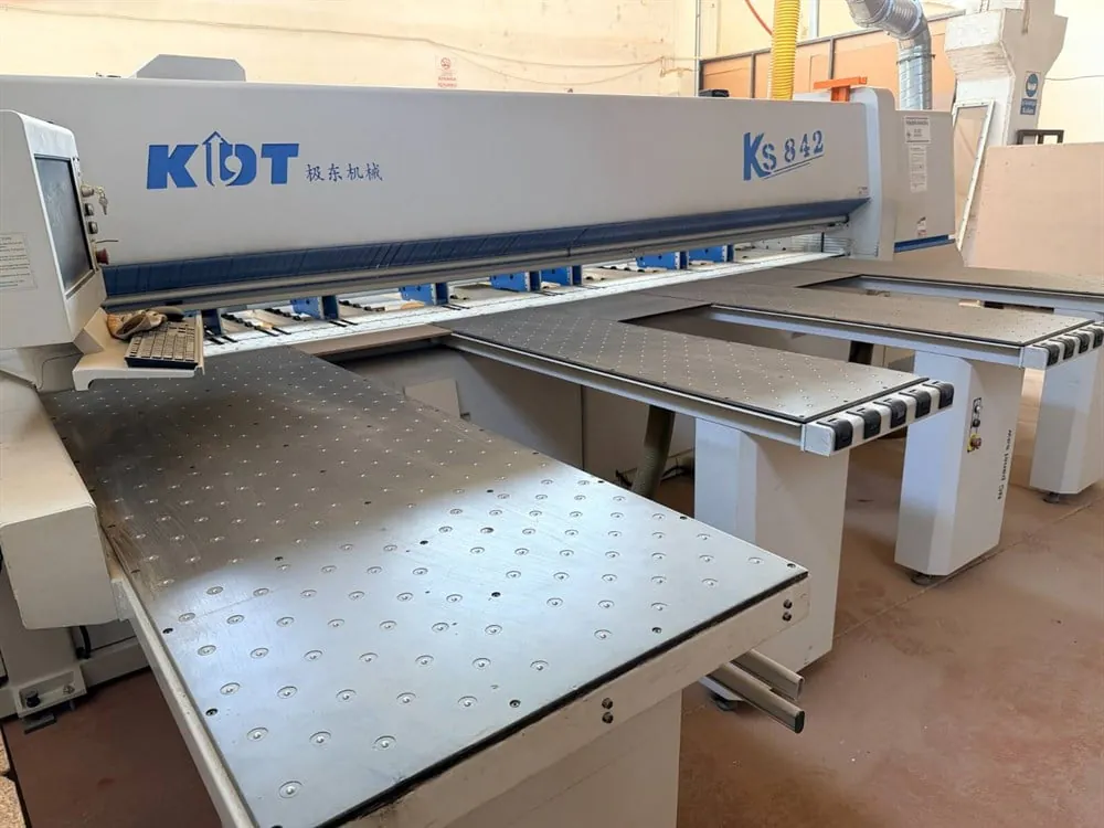 KDT KS 842 Önden Yüklemeli Panel Ebatlama Makinesi (2022) — 5/8