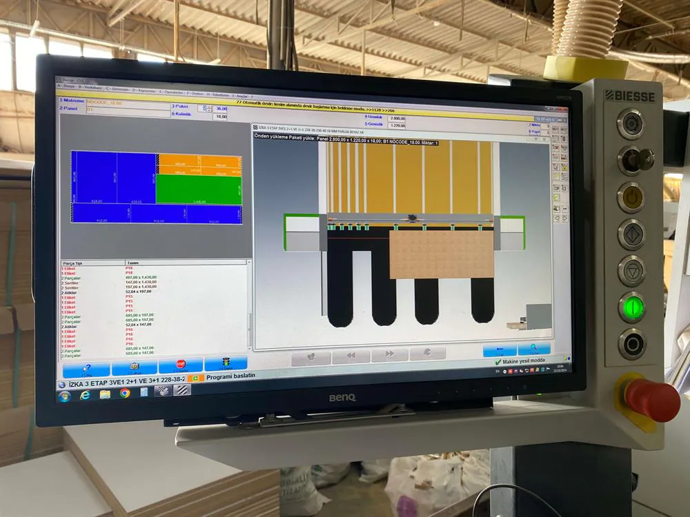 Biesse Selco Sk 4 Panel Ebatlama Makinesi (2016) — 10/14