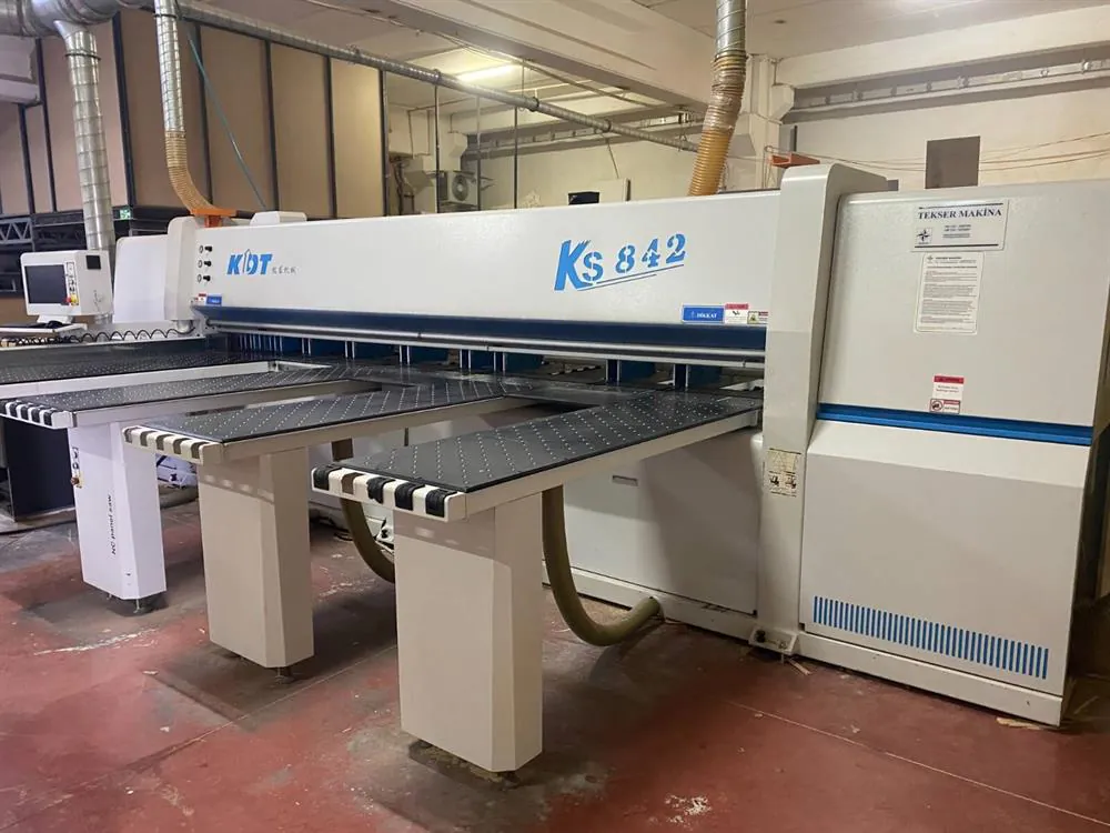 KDT KS 842 Önden Yüklemeli Panel Ebatlama Makinesi (2021) — 4/7