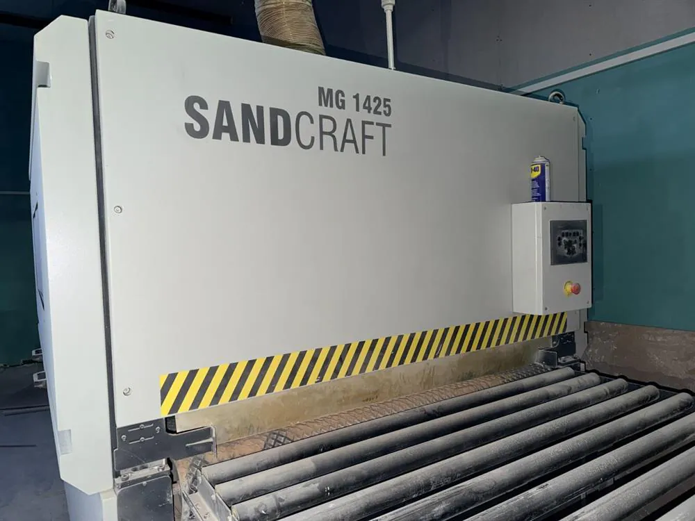 Mısırlı Sandcraft 1425 Geniş Bant Zımpara Makinesi (2017) — 2/9