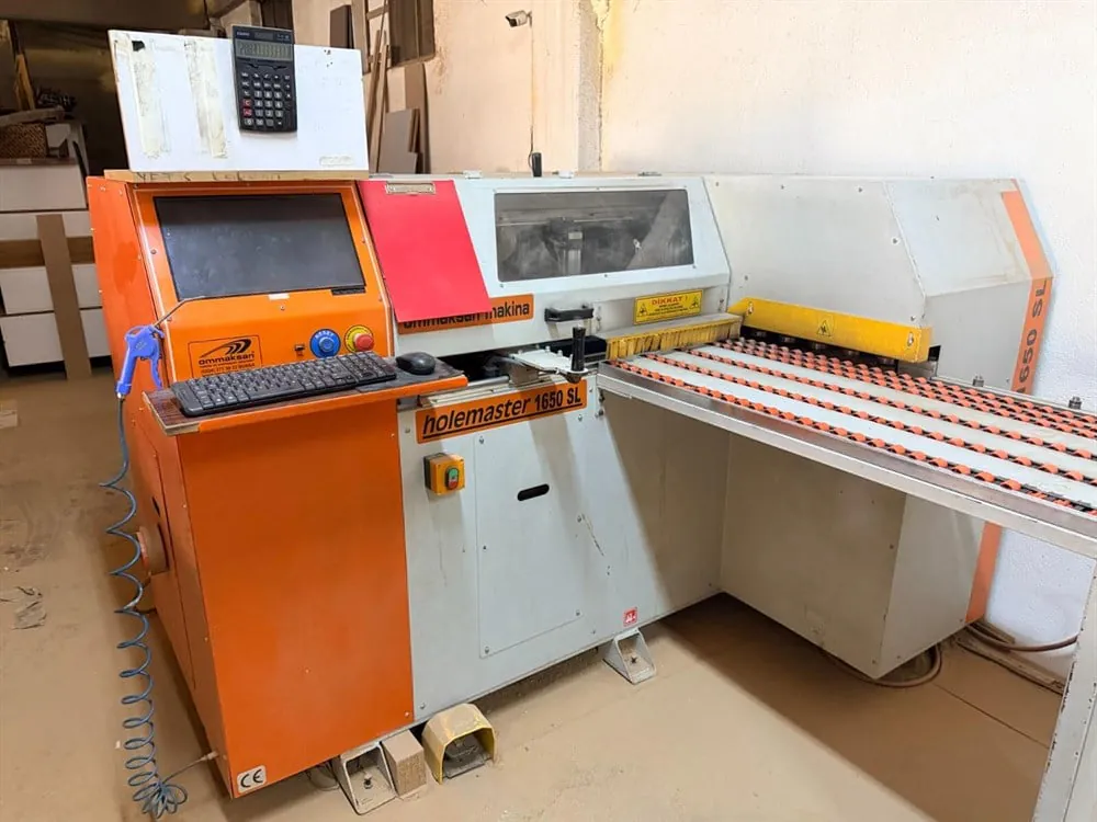 Omaksan Holemaster 1650 SL CNC Delik Makinesi (2013) — 3/7
