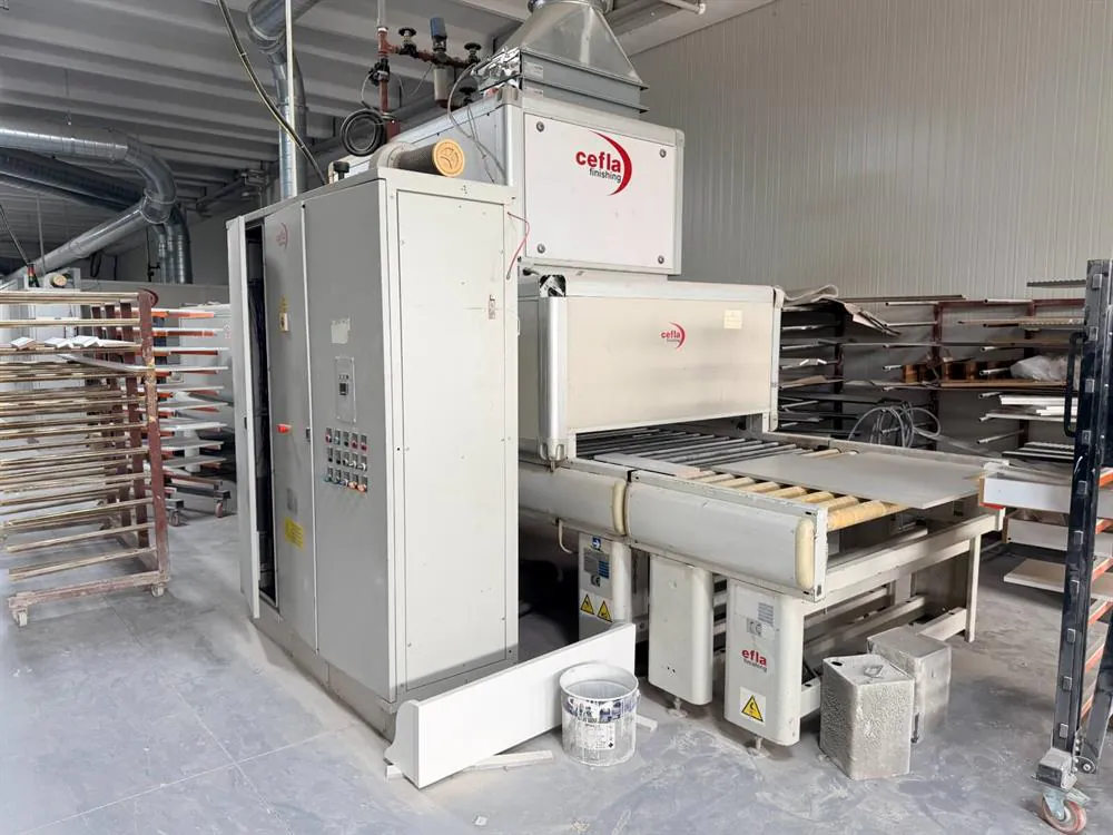 Cefla Easy 2000/D Boya Atım ve Kurutma Fırın Hattı (2006) — 3/20