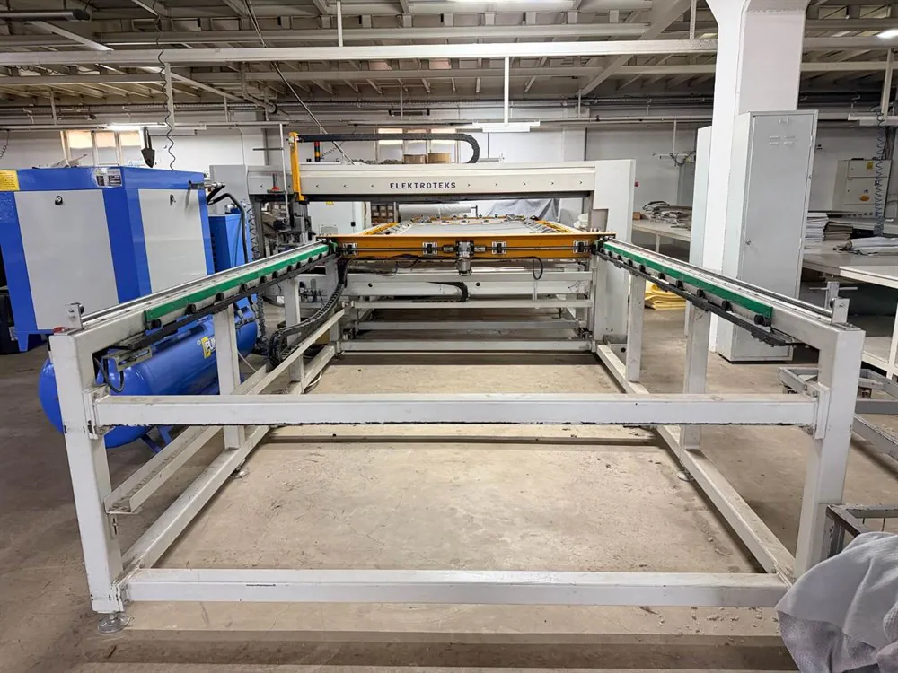 Elektroteks Felis Tek İğneli Çerçeve Tipi Kapitone Makinesi (2018) — 14/14