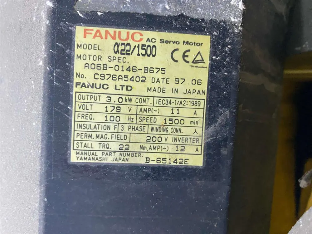Fanuc S-420 i W Endüstriyel Robot (1997) — 6/7