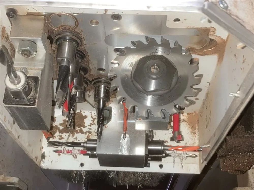 Omaksan 4000 X-Line CNC Delik Makinesi (2020) — 6/7