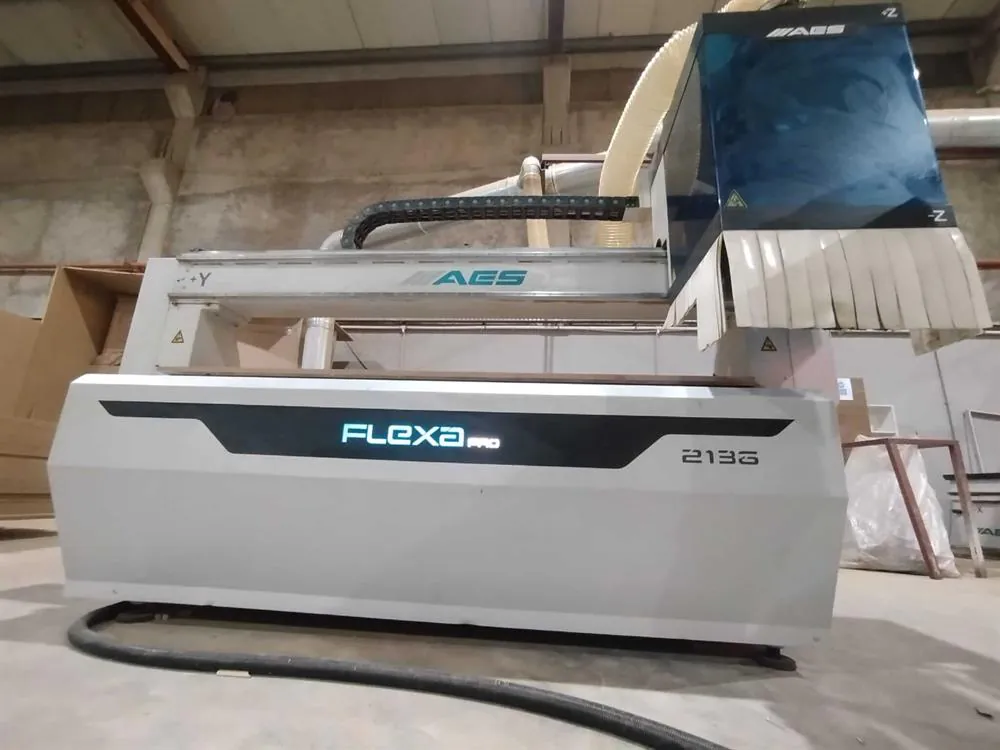 AES Flexa Pro 2136 Düz Tabla CNC Router Makinesi (2021) — 2/9