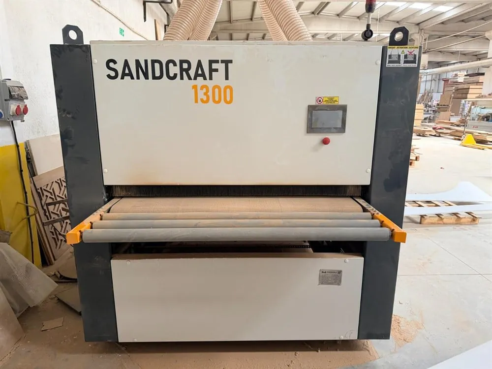 Misirli Sandcraft 1300 Geniş Bant Zımpara Makinesi (2024) — 4/9