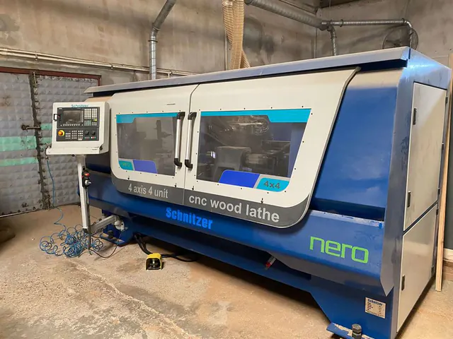 Schnitzer Nero CNC Ahşap Torna Makinesi (2019)