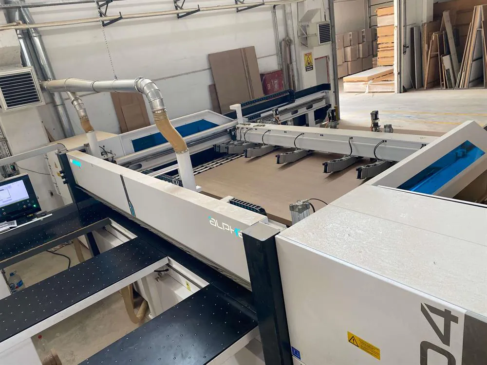 AES Alpha Ps 04 - 3800 Asansörlü Panel Ebatlama Makinesi (2022) — 8/15