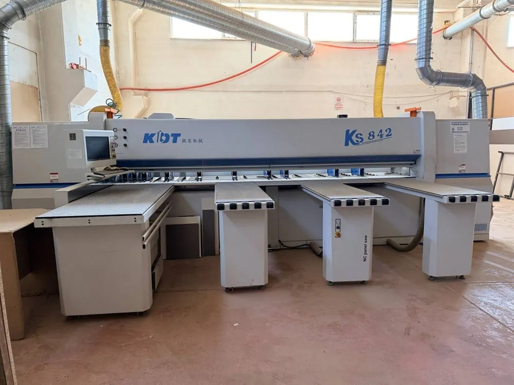 KDT KS 842 Önden Yüklemeli Panel Ebatlama Makinesi (2022) — 3/8