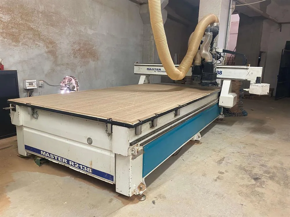 Excitech Master 2138 Düz Tabla CNC Router (2014) — 2/9