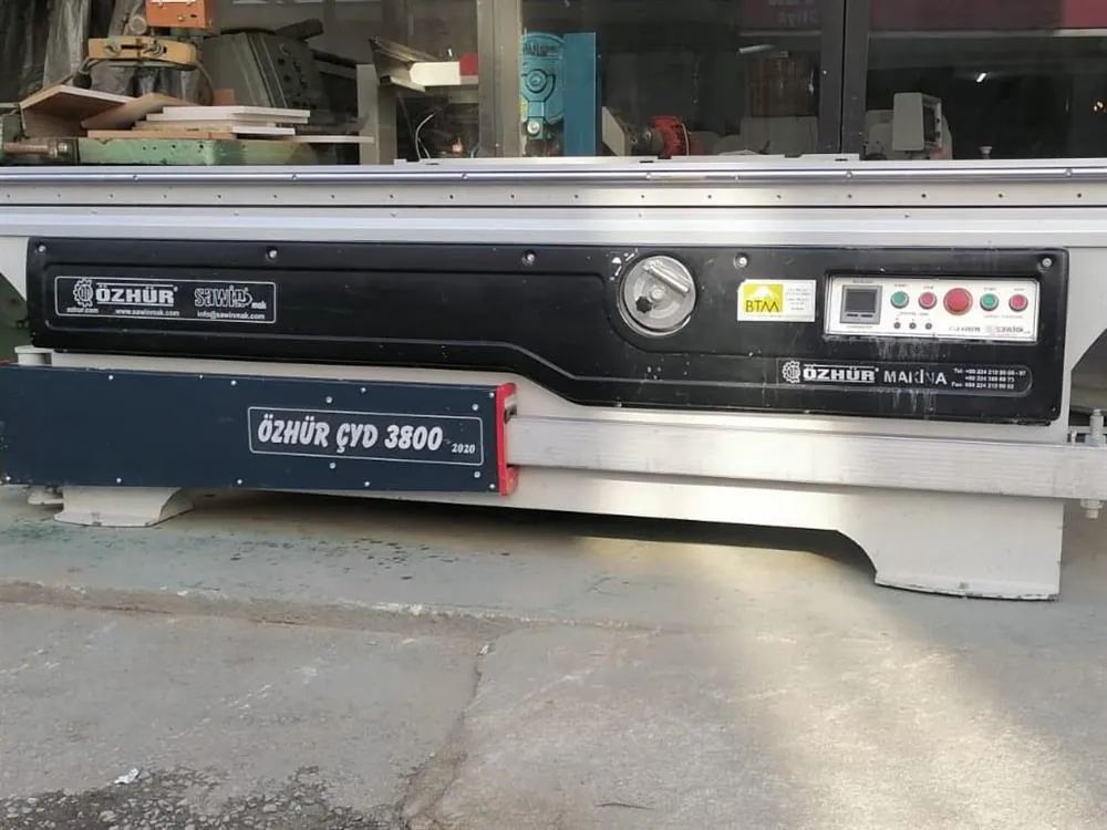 Özhür Makine 380 Çizerli Yatar Daire Testere (2020) — 2/8