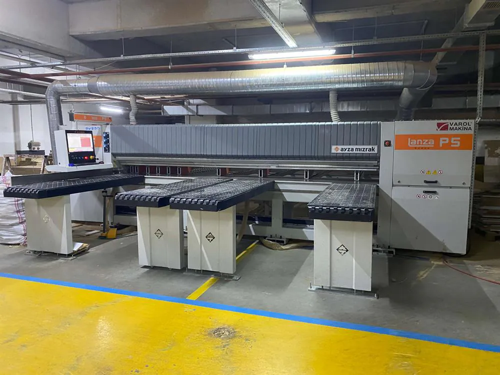 Ayza Mızrak Lanza 5 Önden Yüklemeli Panel Ebatlama Makinesi (2021) — 4/14