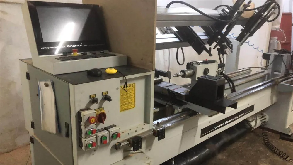 Dinçmak 2 Eksen CNC Ahşap Torna (2020) — 2/4