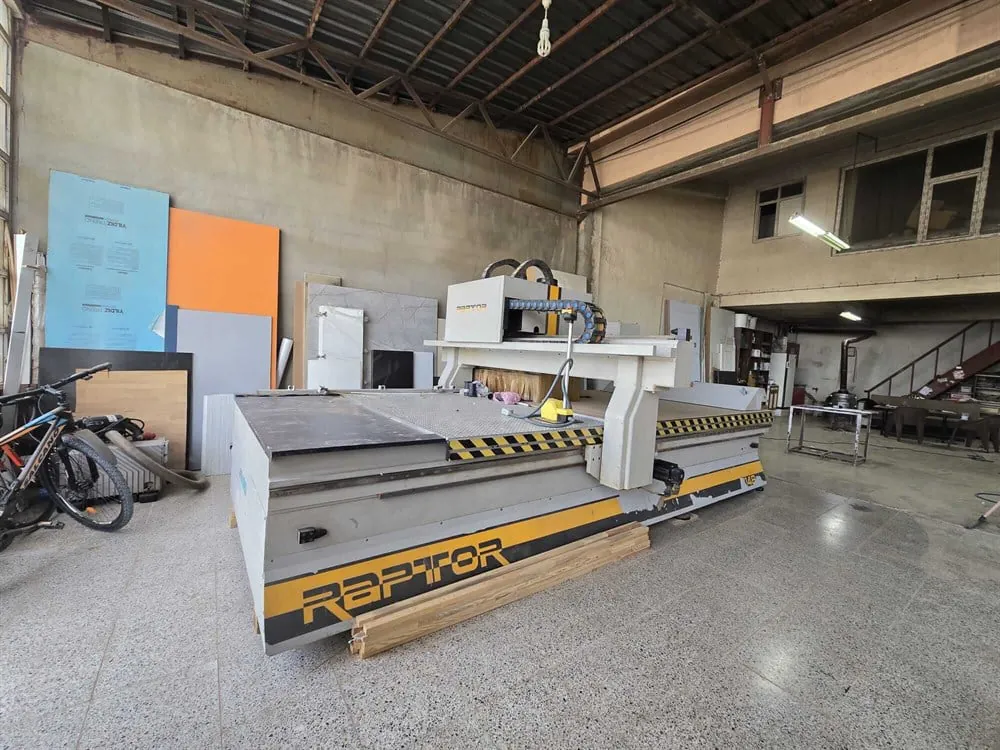 AES Raptor 2142 Düz Tabla CNC Router (2011) — 2/11