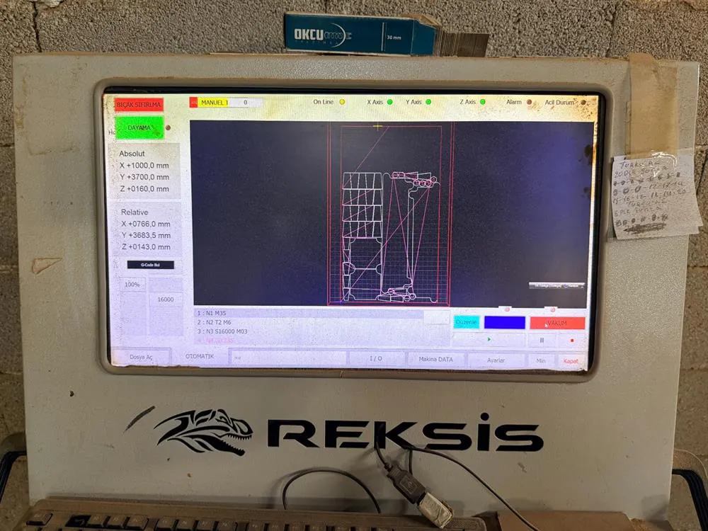 Reksis Treks 2137 CNC Router (2018) — 6/10