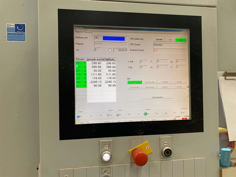 Homag Weeke BHX 500 CNC Delik Delme Makinesi (2009) — 9/17