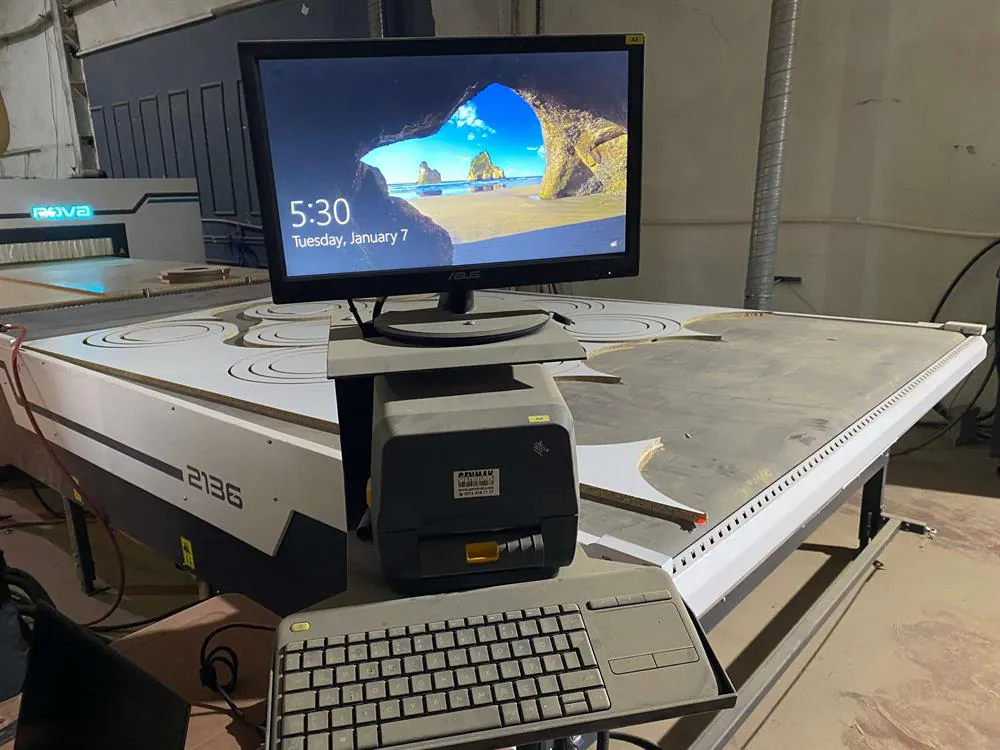 AES Süper Nova Line 2136 CNC Nesting Makinesi (2023) — 15/21