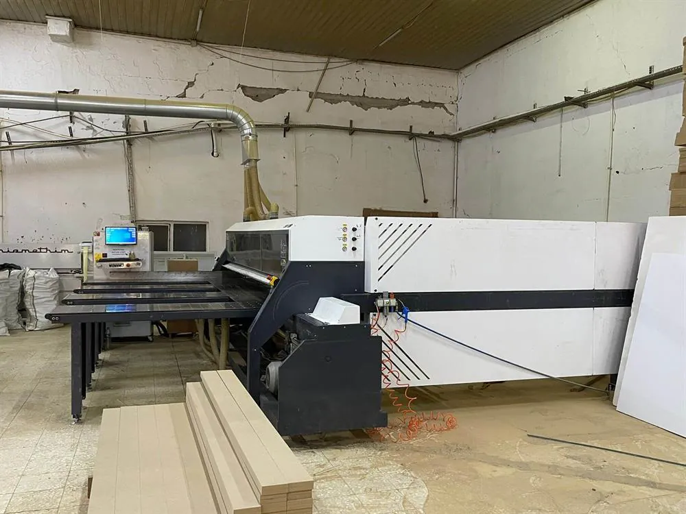 Törk Makine Mp 120 Önden Yüklemeli Panel Ebatlama Makinesi (2019) — 5/9