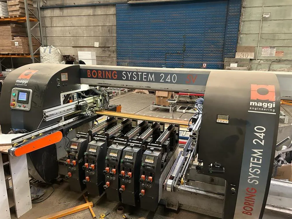 Maggi Boring System 240 Çoklu Delik Makinesi (2013) — 2/4