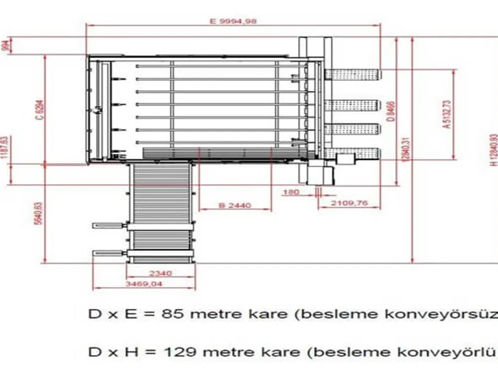 Biesse WNT 600 Asansörlü Arkadan Yandan Yüklemeli Panel Ebatlama Makinesi (2004) — 8/8