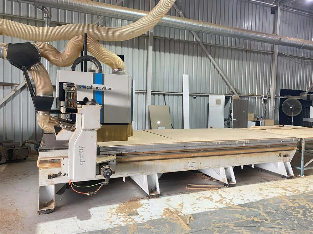 Aes Raptor 2142 Cabinet Vision Düz Tabla CNC Nesting Makinesi (2012) — 2/13