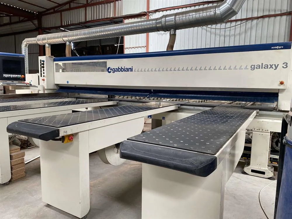 SCM Group Gabbiani Galaxy 3 110 Önden Yüklemeli Panel Ebatlama Makinesi (2015) — 3/12