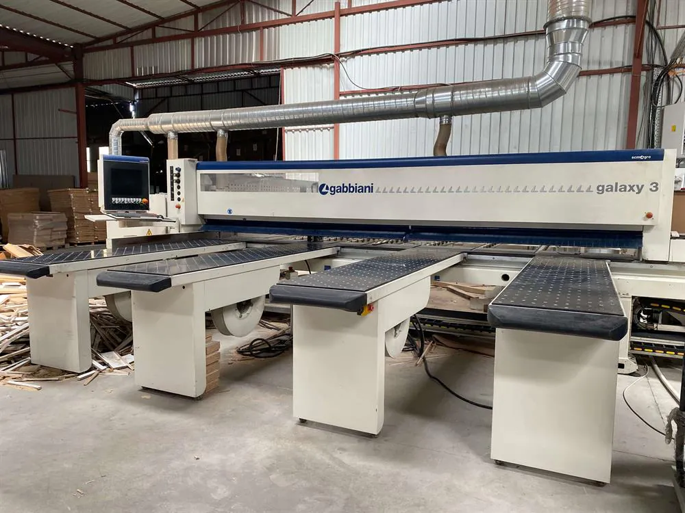 SCM Group Gabbiani Galaxy 3 110 Önden Yüklemeli Panel Ebatlama Makinesi (2015) — 4/12