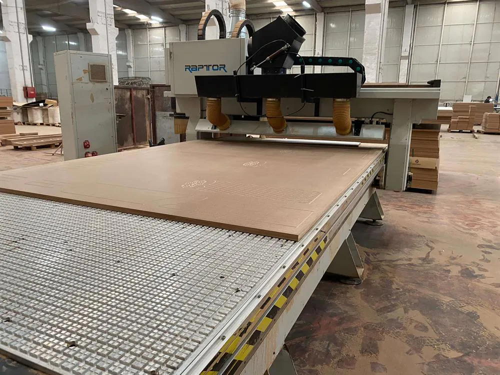 AES Raptor 2142 CNC Nesting Makinesi (2014) — 9/15
