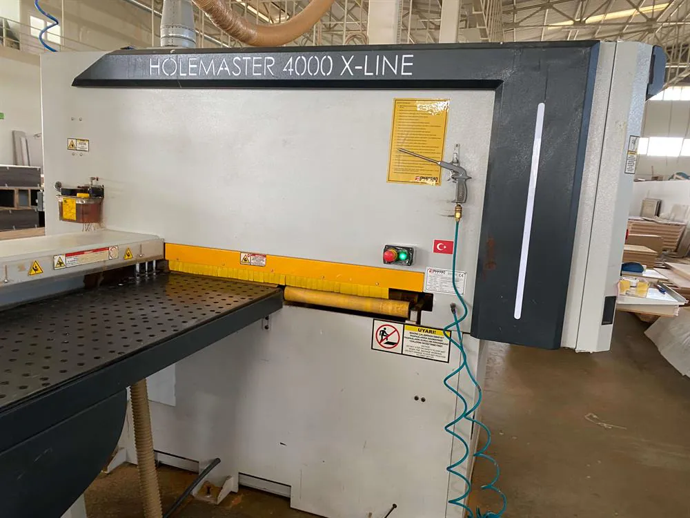 Omaksan Holemaster 4000 Xline CNC Delik Makinesi (2018) — 4/11