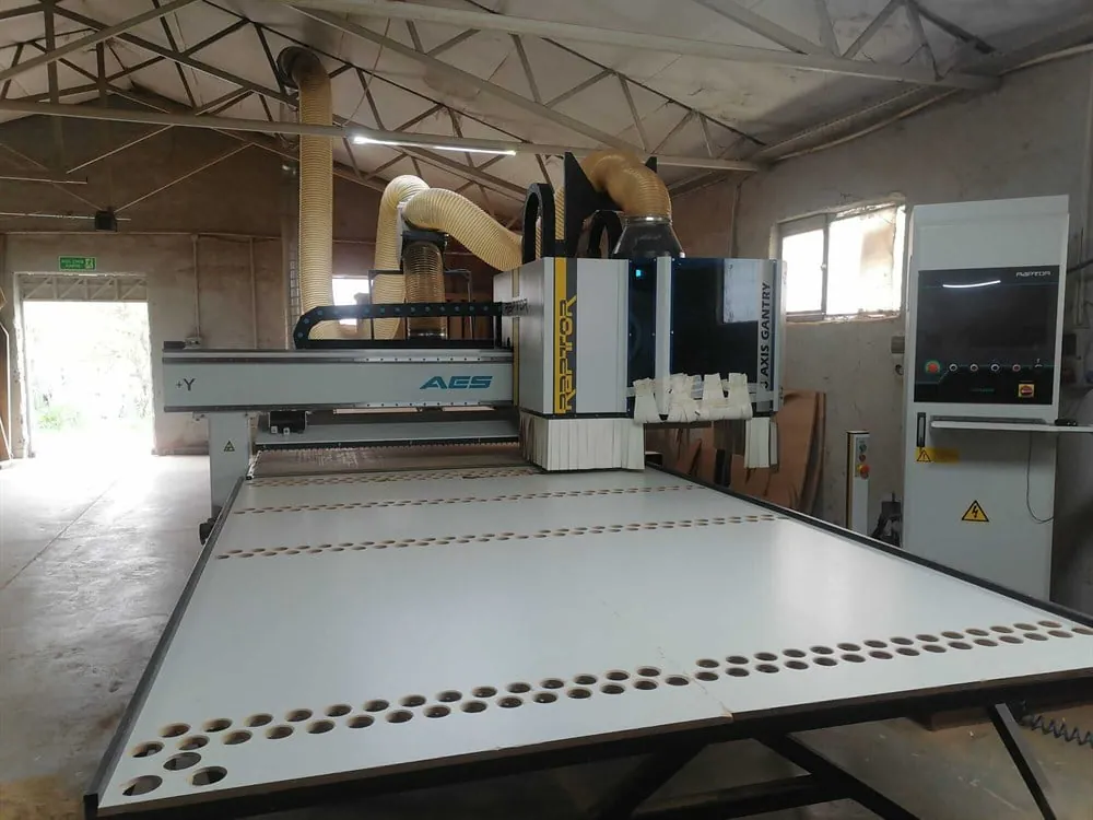 AES Raptor 2142 CNC Nesting Makinesi (2021) — 6/8